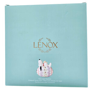 Lenox Snoopy‎ & Woodstock Easter Candy Dish New 895685